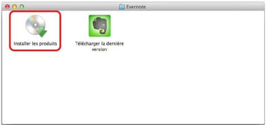 Installer les produits Télécharger la dernière version