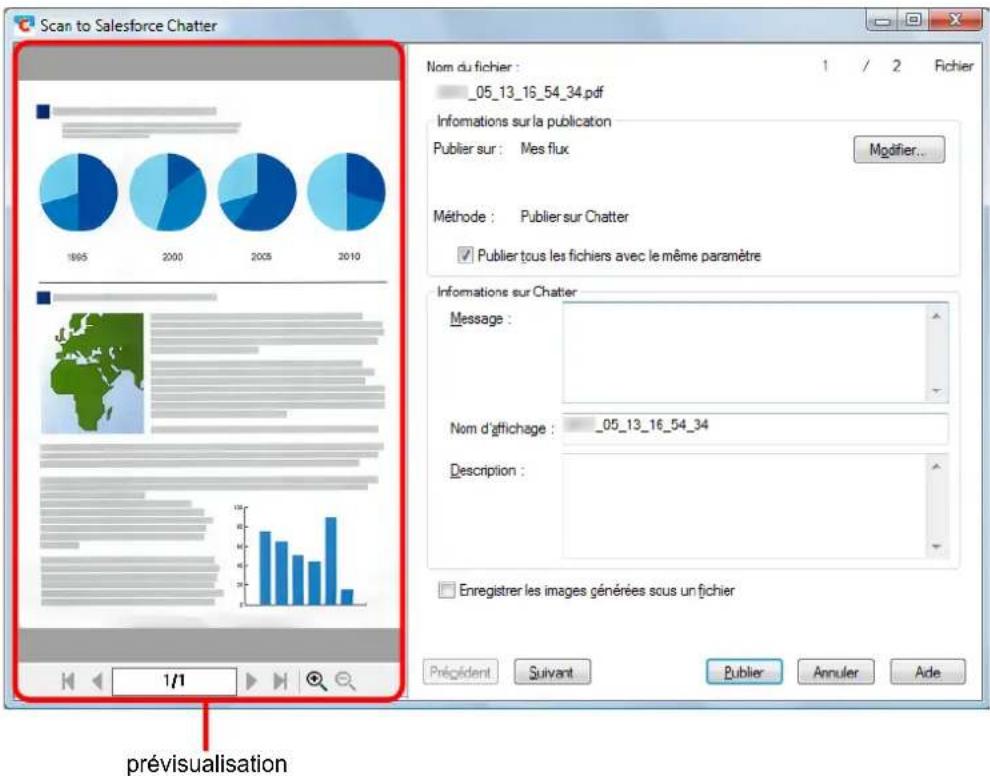 Scan to Salesforce Chatter Nom du fichier : _05_13_16_54_34.pdf Informations sur la publication Publier sur : Mes flux Modifier... Méthode : Publier sur Chatter ✓ Publier tous les fichiers avec le même paramètre Informations sur Chatter Message : Nom d'effichage : _05_13_16_54_34 Description : Enregistrer les images générées sous un fichier Précédent Suivant Publier Annuler Ade prévisualisation