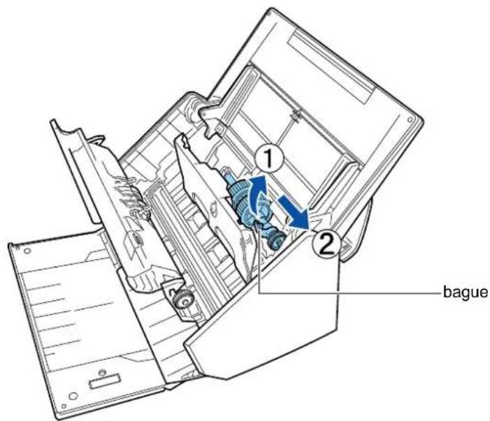 FUJITSU ScanSnap iX500 Deluxe - Remplacez le rouleau de prise - 3