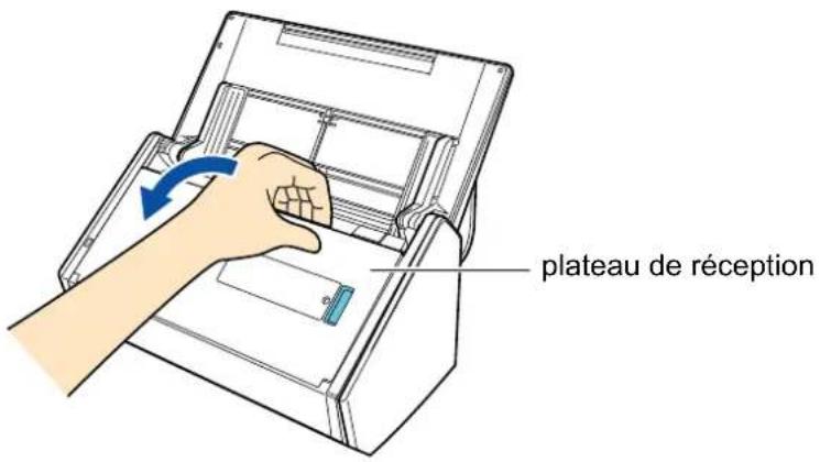 plateau de réception