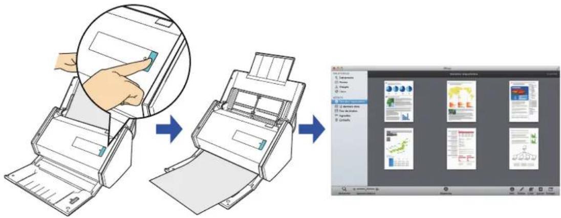 FUJITSU ScanSnap iX500 Deluxe - Conserver des images numérisées dans iPhoto - 1