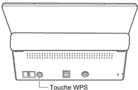 FUJITSU ScanSnap iX500 Deluxe - Allumez l'interrupteur Wi-fi situé au dos du ScanSnap. - 3