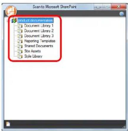 FUJITSU ScanSnap iX500 Deluxe - Cliquez sur l'icône Scan to SharePoint - 2
