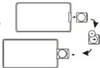 LEXIBOOK DVDP4DP - Substituicao das pilhas - 1