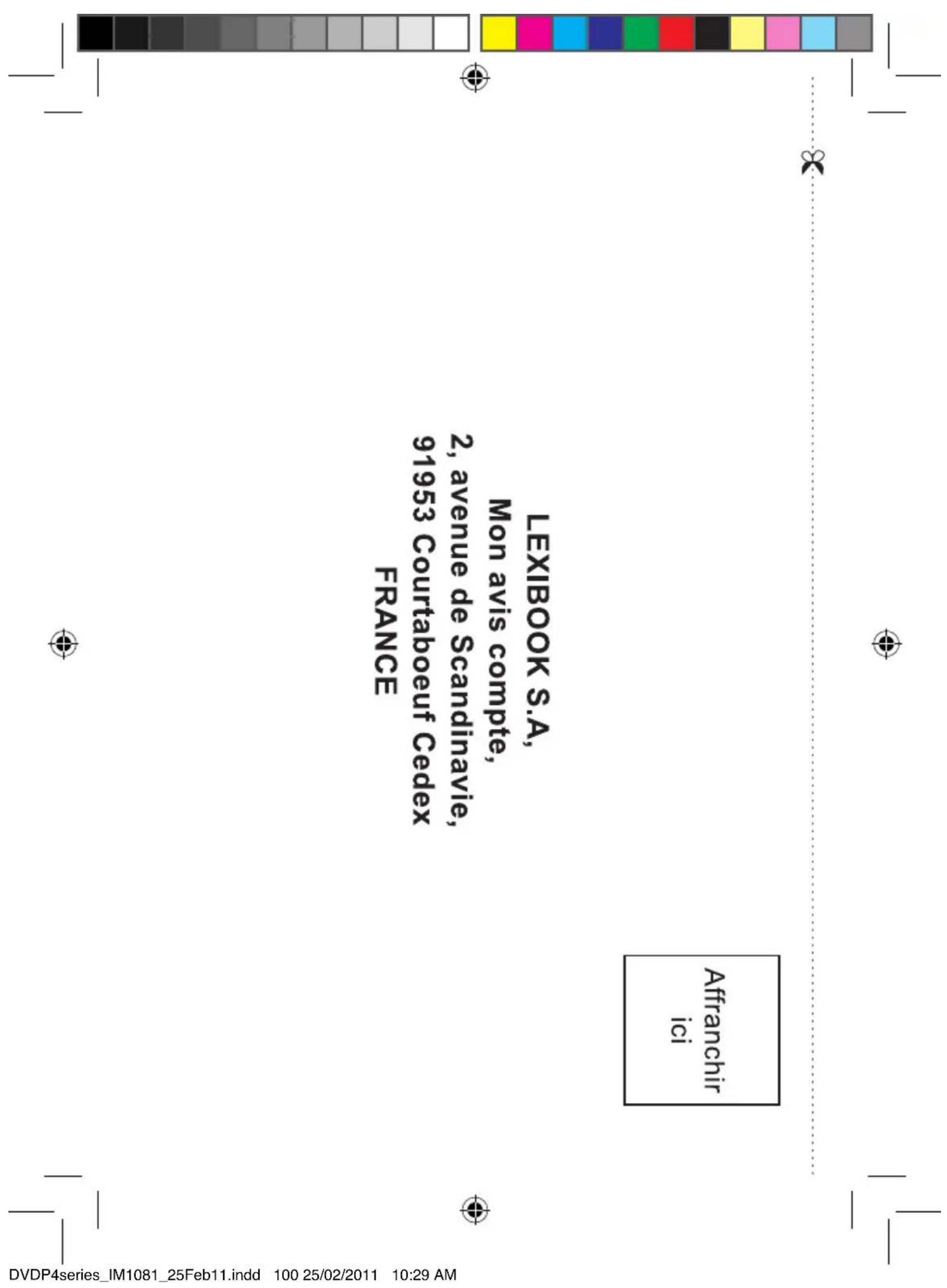 LEXIBOOK DVDP4DP - Reference of product / Référence du produit : - 2