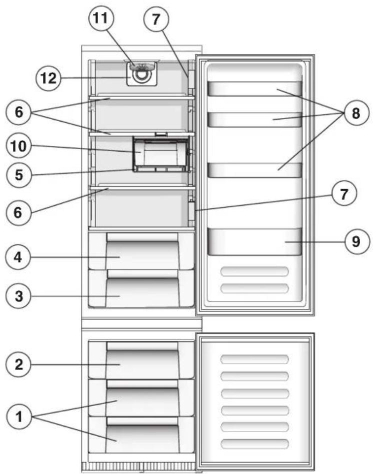 HOTPOINT-ARISTON BCB 31 AAA E S - Vista enconjunto - 1
