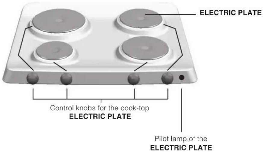 HOTPOINT-ARISTON PF 604 (WH)HA - Description of the appliance - 1