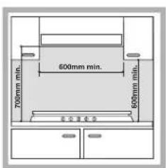 HOTPOINT-ARISTON PF 604 (WH)HA - Fitting the appliance - 1