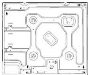 HOTPOINT-ARISTON PC 604 X HA - Schéma de fixation des crochets - 4