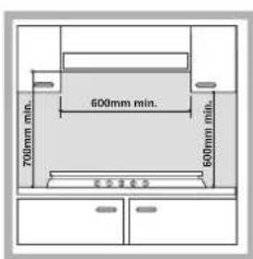 HOTPOINT-ARISTON PC 604 X HA - Fitting the appliance - 1