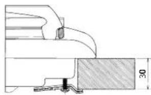 HOTPOINT-ARISTON PC 604 X HA - Esquema para prender os ganchos - 3