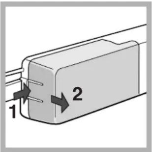 HOTPOINT-ARISTON BDC M 45 AA V IXSHA - Het lampje verrangen - 1