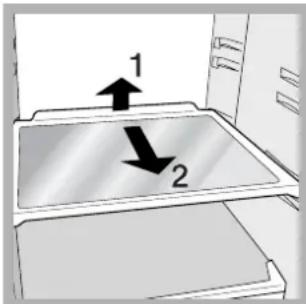HOTPOINT-ARISTON BDC M 45 AA V IXSHA - SHELVES: with or without grill. - 1