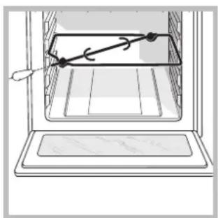 HOTPOINT-ARISTON FD 61.1 (WH)HA - Espeto rotatório (somente em alguns modelos) - 1
