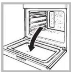 HOTPOINT-ARISTON FD 61.1 (CH)HA - Nettoyage de la porte - 1