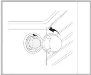 HOTPOINT-ARISTON FD 61.1 (CH)HA - Sostituire la lampadina - 1