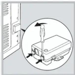 HOTPOINT-ARISTON FD 61.1 (SL)HA - Montagem do cabo de fornecimento - 1