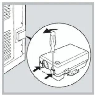 HOTPOINT-ARISTON FD 61.1 (SL)HA - Montage du câble d'alimentation - 1