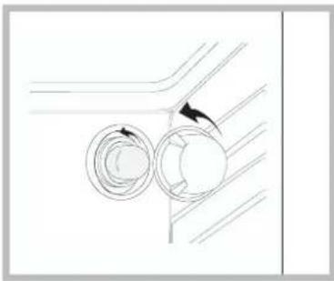 HOTPOINT-ARISTON FD 61.1 (SL)HA - Substituição da lampada - 1