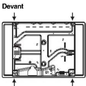 HOTPOINT-ARISTON PK 760 RF GH HA - Scheme de fixation des crochets - 4