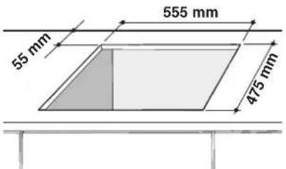 HOTPOINT-ARISTON PK 760 RF GH HA - Fitting the appliance - 1