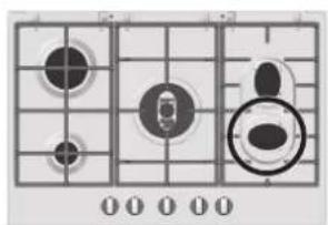 HOTPOINT-ARISTON PK 760 RF GH HA - Consigli pratici per l'uso dei brucitori centrali "Semi-Pesciera" - 4
