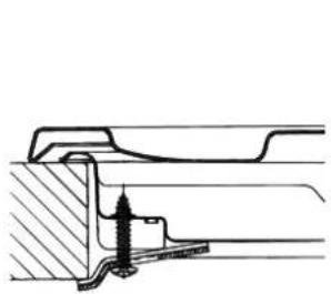 HOTPOINT-ARISTON PK 750 R GH HA - Scheme de fixation des crochets - 3