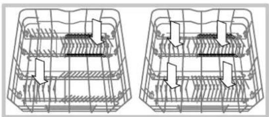 HOTPOINT-ARISTON PFT 8H4X - Cesto inferiore e cestino posate - 2