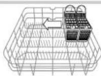 HOTPOINT-ARISTON PFT 8H4X - Cesto inferior e cesto dos talheres - 4