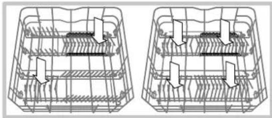 HOTPOINT-ARISTON PFT 8H4X - Spodní koš a košík na príbory - 2