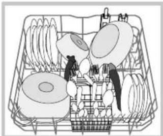 HOTPOINT-ARISTON PFT 8H4X - Cesto inferior e cesto dos talheres - 1