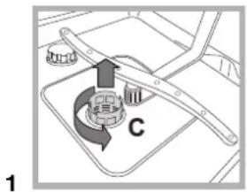 HOTPOINT-ARISTON PFK 724X - Reinigung der Filtersiebe - 1