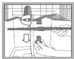 HOTPOINT-ARISTON PFK 724X - Cleaning the sprayer arms - 1