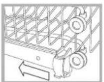 HOTPOINT-ARISTON PFK 724X - Never lift or lower the rack on one side only. - 1