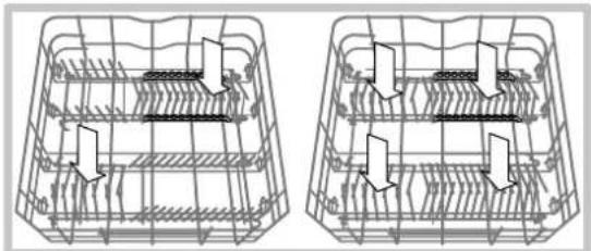 HOTPOINT-ARISTON LFTA+ M284 A - Onderrek en bestekkorf - 2