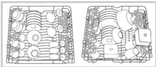 HOTPOINT-ARISTON LFTA+ M284 A - Oberer Korb - 1