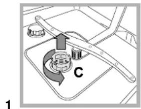 HOTPOINT-ARISTON LFTA+ M284 A - Reinigung der Filtersiebe - 1