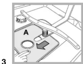 HOTPOINT-ARISTON LFTA+ M284 A - Reinigung der Filtersiebe - 3
