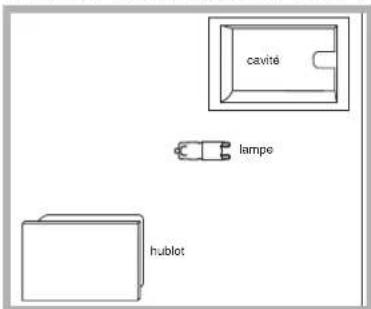 HOTPOINT-ARISTON FKQ 89EL P.20 (K)HA - Remplacement de l'ampoule d'éclairage - 1