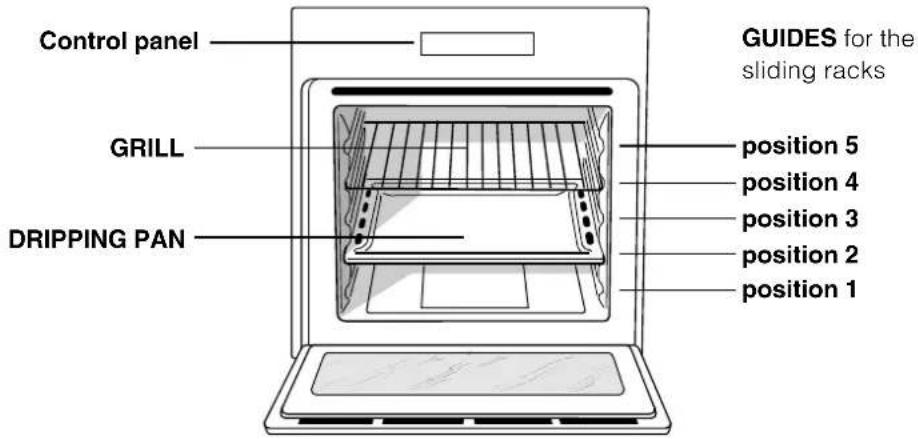 HOTPOINT-ARISTON FKQ 89EL P.20 (K)HA - Description of the appliance - 1