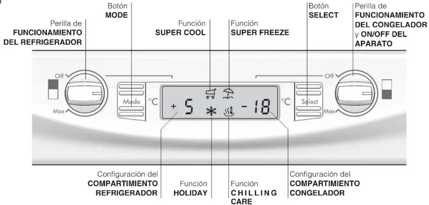 HOTPOINT-ARISTON BCB 313 A VEI CHA - Panel de control - 1