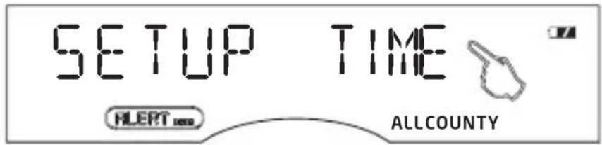 ETON FR370 - RÉGLER L'HORLOGE - 1