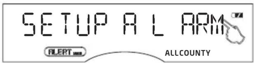 ETON FR370 - SETTING THE ALARM - 1