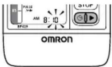 OMRON BP629 - SETTING THE MINUTE - 1