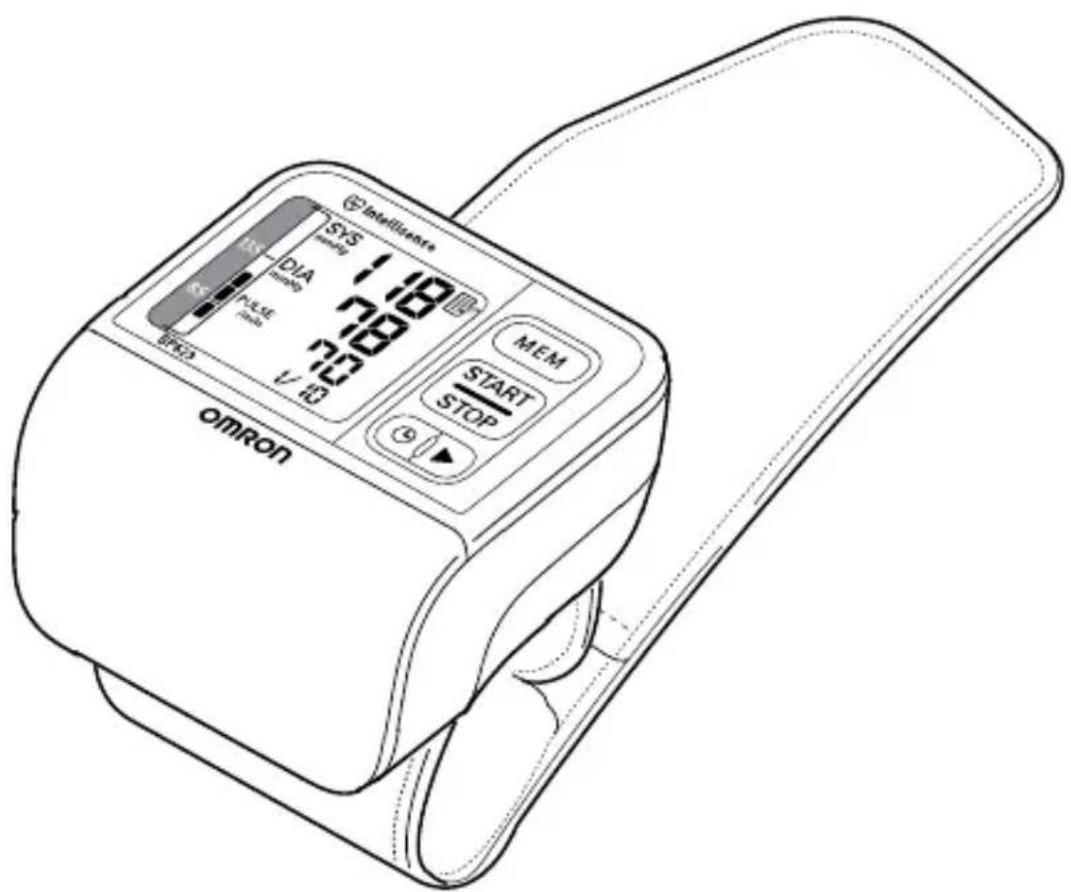 OMRON BP629 - Automatic Wrist Blood Pressure Monitor - 1