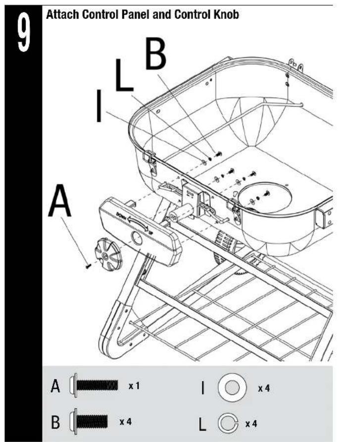 Blue Rhino CBC1255SP - Assembly Instructions (continued) - 1