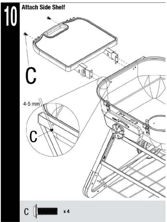 Blue Rhino CBC1255SP - Assembly Instructions (continued) - 2