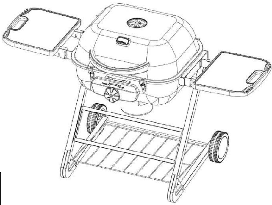 Blue Rhino CBC1255SP - Outdoor Charcoal Barbecue Grill - 1