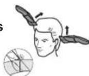 PANASONIC ERCA35K - Couper les cheveux - 1