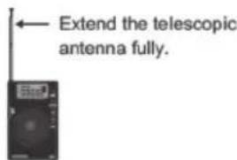 ETON Mini 400 - SINTONIZAR ESTACIONES - 2